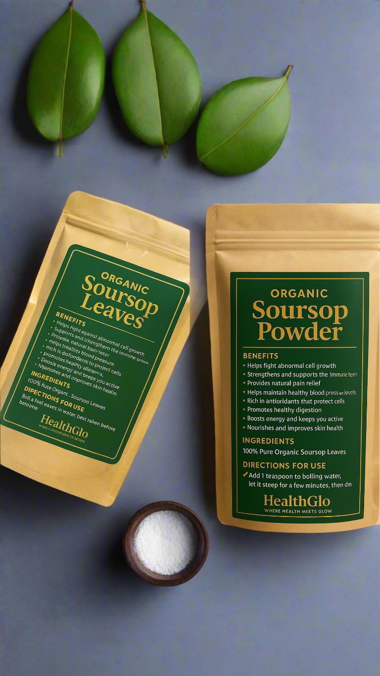 Soursop Powder and Leaves Combo
