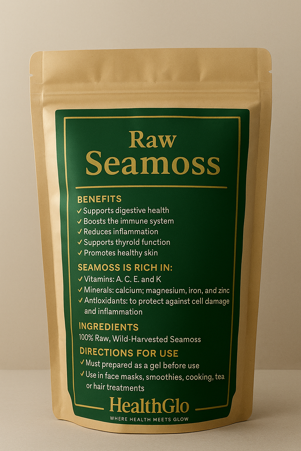 Raw Seamoss